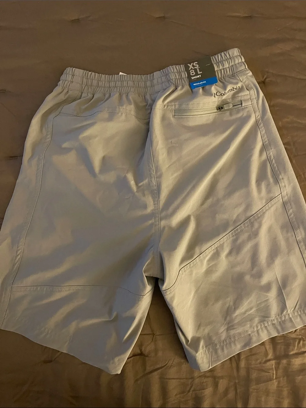 Columbia Men's Light Gray Hiking Shorts